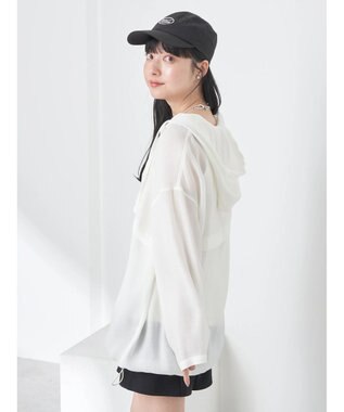 earth music&ecology シアーアノラック Off White