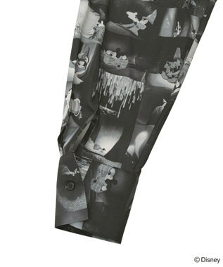 Green Parks ＦＡＮＴＡＳＩＡ／総柄ボウタイブラウス Black