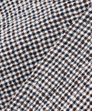 J.PRESS MEN 【SHACKET】ストレッチリネンサッカー ジャケット ブラウン系3