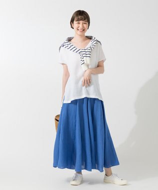 ONWARD Reuse Park 【23区】ブラウス春夏 ホワイト