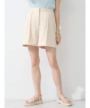 earth music&ecology カットツイルショートパンツ Light Beige