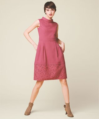 TOCCA 【洗える】STYLE ICON ドレス オールドローズ系