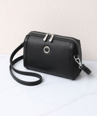 style code 【MERCURYDUO/マーキュリーデュオ】メタルアイレット　ミニポシェット ブラック