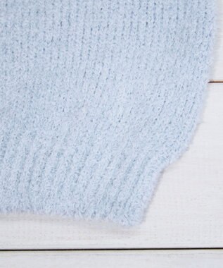 石田製帽 マイクロモール ホールガーメント ニット帽 ライトグレー