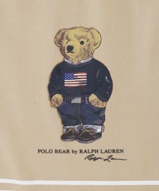 MOONBAT POLO RALPH LAUREN ポロベア ミニ傘袋 吸水素材 ストラップ付ポーチ ベージュ