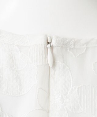 23区 【R(アール)】エンブロイダリーオーガンザ ブラウス ホワイト系