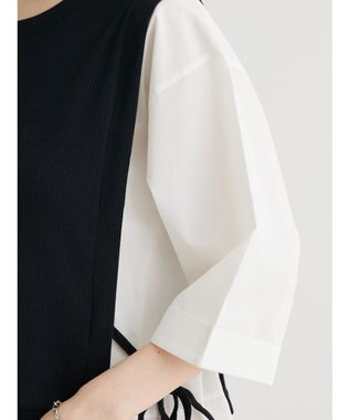 Green Parks テレコドッキングチュニック Off White