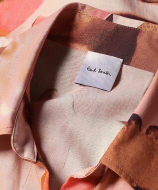 Paul Smith Peper Cut Out ノースリーブ シャツワンピース ピンク