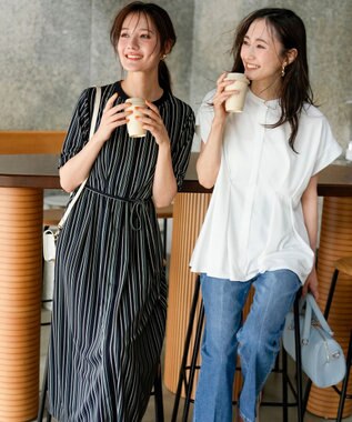 ANY SIS カナパウエストタック プルオーバー オフ