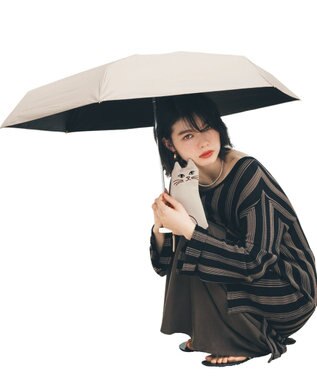 YECCA VECCA 【because】PUお出かけキャットミニ Gray Beige