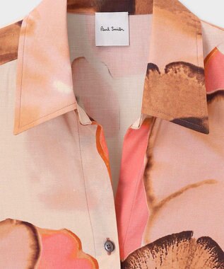 Paul Smith Peper Cut Out ノースリーブ シャツワンピース ピンク