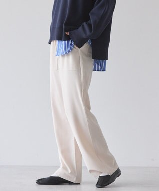 AMERICAN HOLIC 美・美・美ベイカーフレアパンツ Ivory