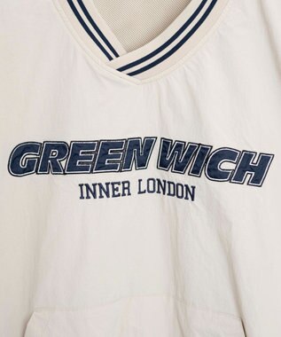 WEGO ナイロンプルオーバー ベージュ