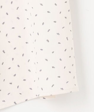 ANY SIS S 【洗える】ラッフルフレアビジュー ブラウス アイボリーベース