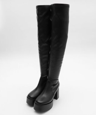 WEGO ニーハイブーツ ブラック