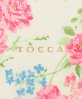 TOCCA BRIGHT FLOWERS HANDKERCHIEF ハンカチ イエロー系