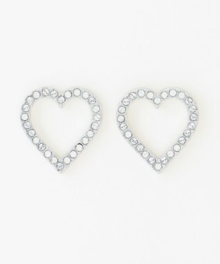 TOCCA WISH IN HEART PIERCED EARRINGS ピアス シルバー系