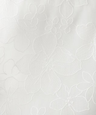 23区 【R(アール)】エンブロイダリーオーガンザ ブラウス ホワイト系