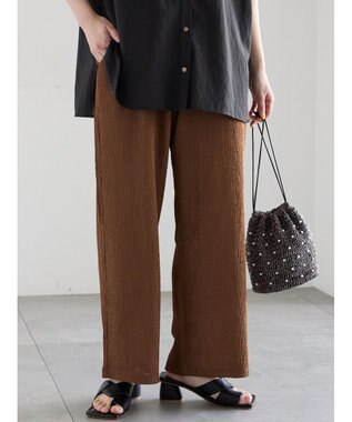 Te chichi カットクレープイージーパンツ《2026 SUMMER LOOK item》