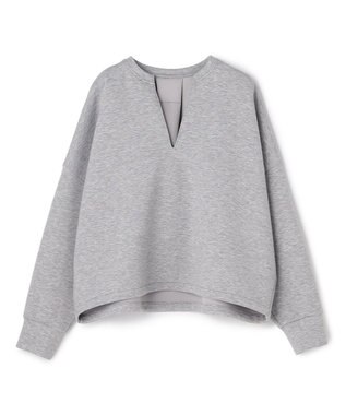 UNFILO L BEAUTY FORM JERSEY キーネック トップス