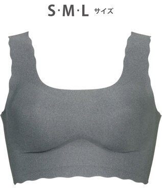  【GOCOCi ゴコチ】 ノンワイヤーブラ ハーフトップ まるでつけていないような着ごこち ムレにくい フラット仕上げ ホックなし CGG510 /ワコール