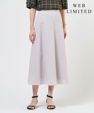 J.PRESS LADIES 【WEB限定カラーあり】アキハ BREEZE COOL フレア スカート