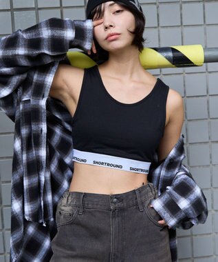 WEGO ロゴブラトップ ブラック