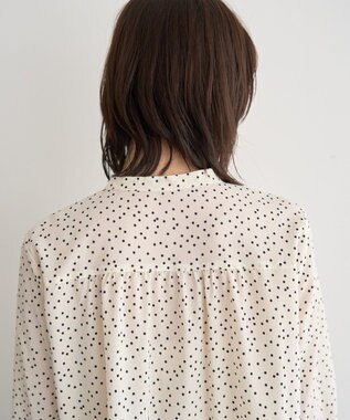 YECCA VECCA フリルデザインブラウス Off White