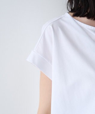 YECCA VECCA ピン付きドレープカットソー Off White