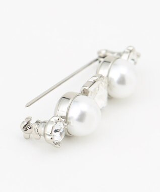 23区 【VERYコラボ】シュシュ&ブローチ2点セット ネイビー系