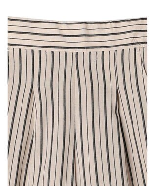 Green Parks ・ＥＬＥＮＣＡＲＥ　ＤＵＥ　ストライプワイドパンツ Beige