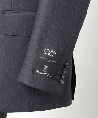 GOTAIRIKU GOLD LABEL/WEB&一部店舗限定【DORMEUIL/ドーメル】インペリアルジェイド 通年スーツ(グレー) グレー系1