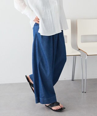 CRAFT STANDARD BOUTIQUE 3タックデニムパンツ