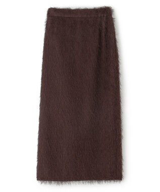 uncrave 【手洗い可】フリンジ ジャガード スカート（uncrave STANDARD） ブラウン