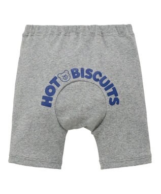 MIKI HOUSE HOT BISCUITS 【70-100cm】ロゴシリーズ 6分丈ハーフパンツ