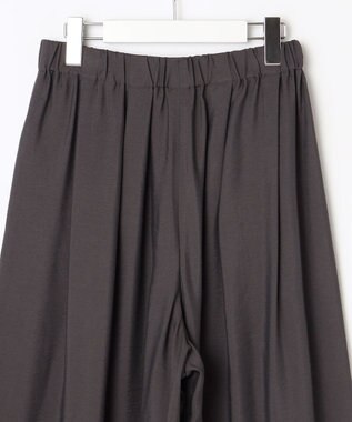 自由区 【セットアップ対応・接触冷感・UVケア・洗える】エアリーツイルキュロット パンツ バーント