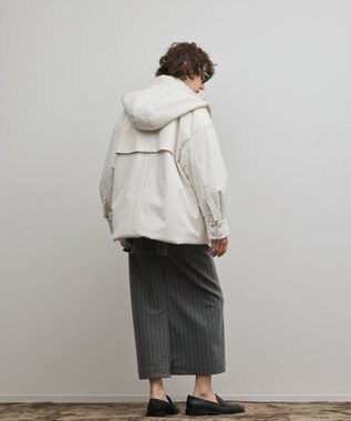 GRACE CONTINENTAL パディングマルチwayコート ホワイト