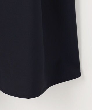 Feroux ティアードスカートドッキング ワンピース ネイビー系