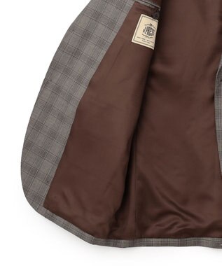 J.PRESS MEN 【J.PRESS MOVING】Albino Torello Viera グレナカートチェック ジャケット ブラウン系3