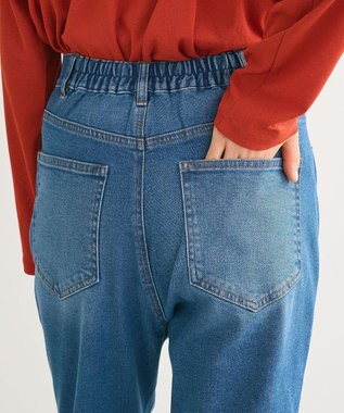 Green Parks ・ＳＵＧＡＲ　ＳＰＯＯＮ　デニムスリットフレアパンツ Indigo