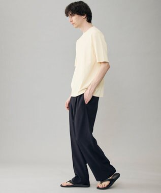 UNFILO MENS ウーリーノ 2タックスラックス ネイビー