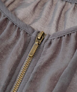 Green Parks イージーケアシアーボイルシャツブルゾン Gray