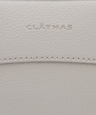 CLATHAS アマンド ショルダーバッグ ライトグレー