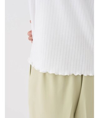 earth music&ecology ＢＩＧカラープルオーバー Ivory