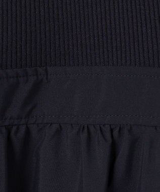 Feroux ティアードスカートドッキング ワンピース ネイビー系