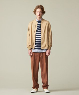 J.PRESS YORK STREET 【UNISEX】MA-1ブルゾン ベージュ系