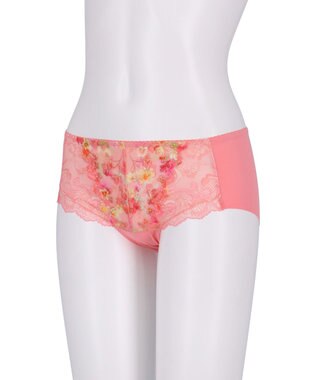 Wing ショーツ Wing Lesiage 【2920シリーズ】 PB2920・PB2921とペア やさしいフィット感 アウターにひびきにくい(バック裾) はきこみ丈あさめ PF2921 ウイング／ワコール オレンジ