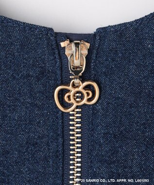 ANY KIDS 【ハローキティ×ANY KIDS】デニムジャンパースカート インディゴ