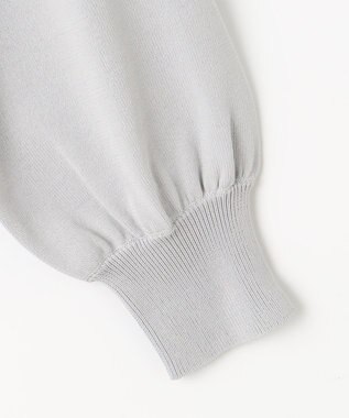 ANY SIS L 【洗える】コクーンシルエット カーディガン ライトグレー