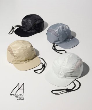 MOONBAT 【遮光ハット】マジカルテックプロテクション キャップ 帽子 UV100％ 遮光100％ 軽量 撥水